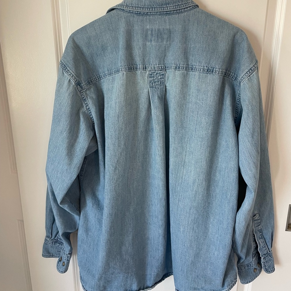 Dave & Busters Jean Work Shirt - Picture 3 of 3